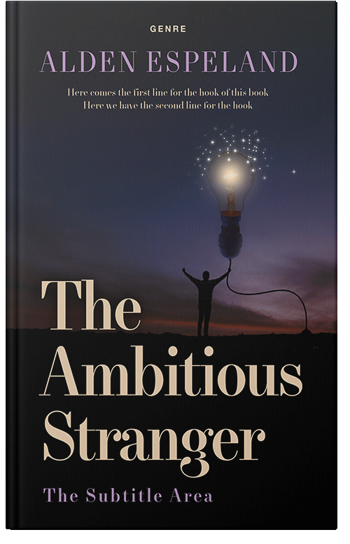 Front view of Premade Science Fiction Book Cover - Steel Gray