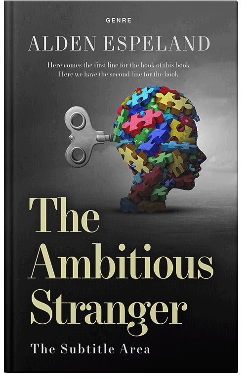 Front view of Premade Health & Mind & Body Book Cover - Shark