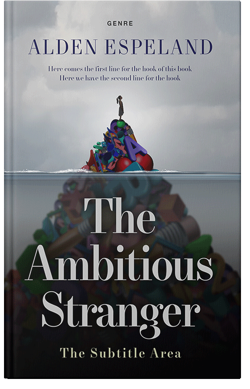 Front view of Premade Education Book Cover - Bombay