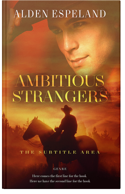 Front view of Premade Mystery & Thriller & Suspense Book Cover - Korma