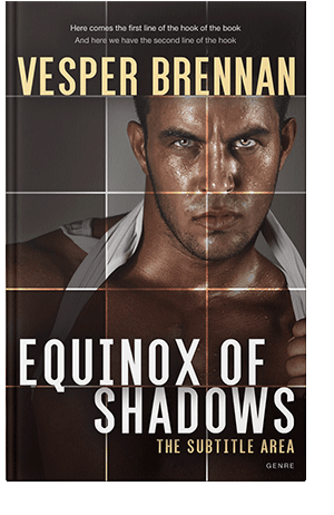 Pre Made Book Cover Night Rider