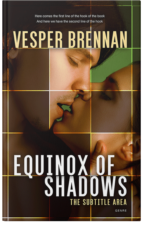 Front view of Premade Erotica Book Cover - Harvest Gold