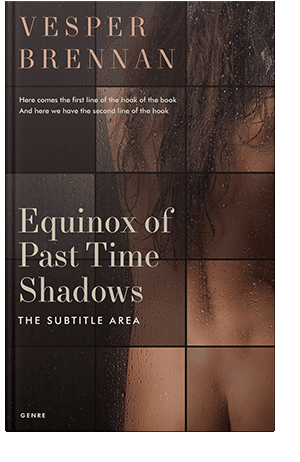 Pre Made Book Cover Gondola