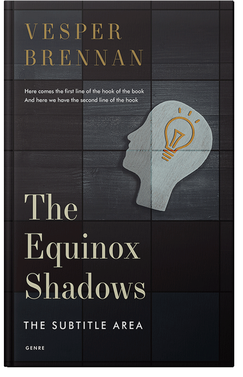 Front view of Premade Business Book Cover - Baltic Sea