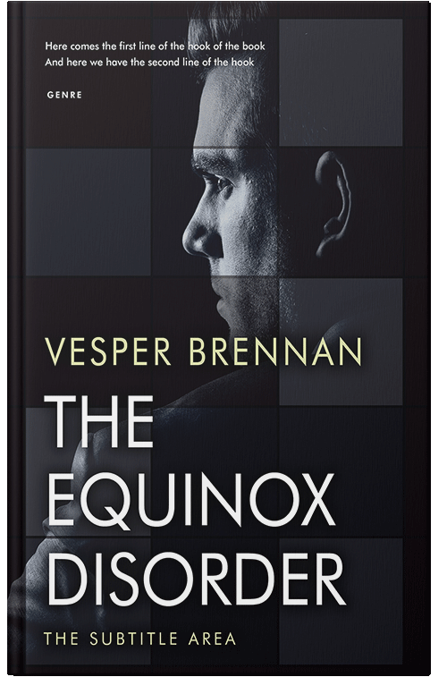 Front view of Premade Mystery & Thriller & Suspense Book Cover - Cinder