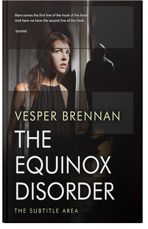 Front view of Premade Mystery & Thriller & Suspense Book Cover - Zeus