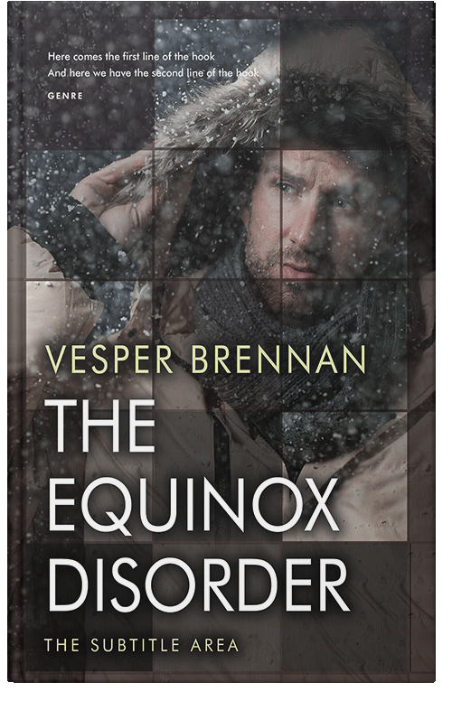 Front view of Premade Mystery & Thriller & Suspense Book Cover - Dune