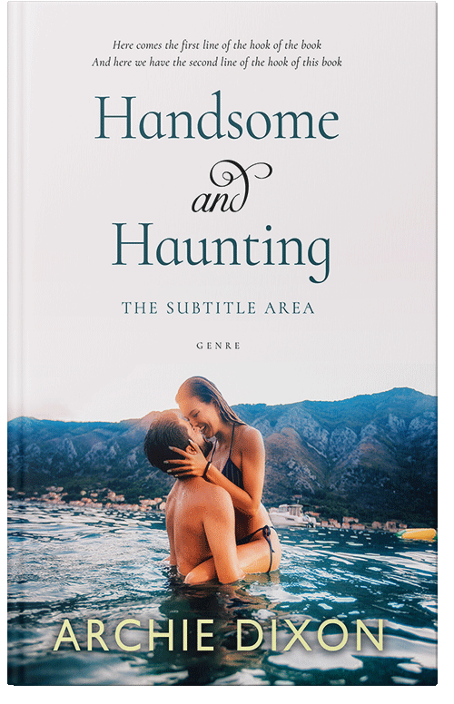 Front view of Premade Erotica Book Cover - Bon Jour