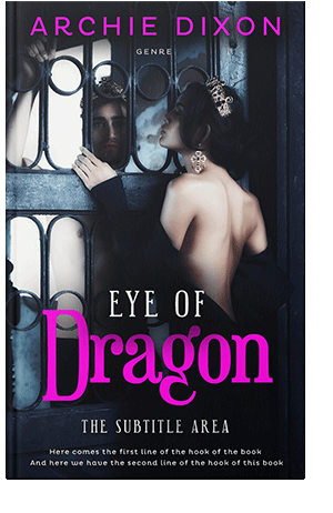 Pre Made Book Cover Light Orchid