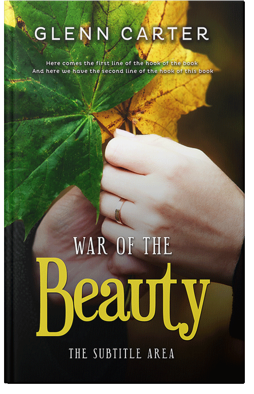 Front view of Premade Romance Book Cover - Tacha