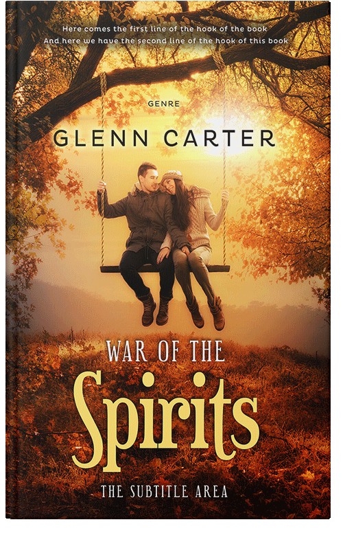 Front view of Premade Romance Book Cover - Porsche