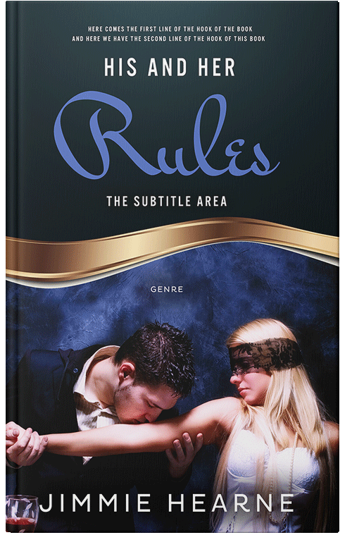 Front view of Premade Erotica Book Cover - Clam Shell