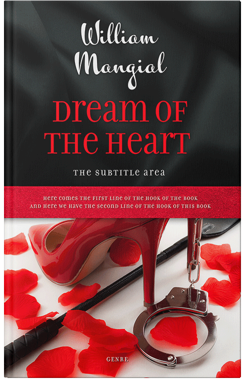 Front view of Premade Erotica Book Cover - Mandy