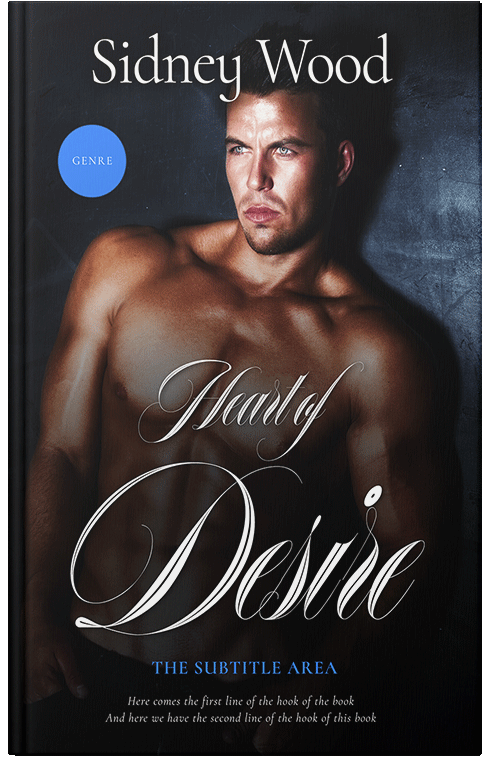 Front view of Premade Erotica Book Cover - Cod Gray