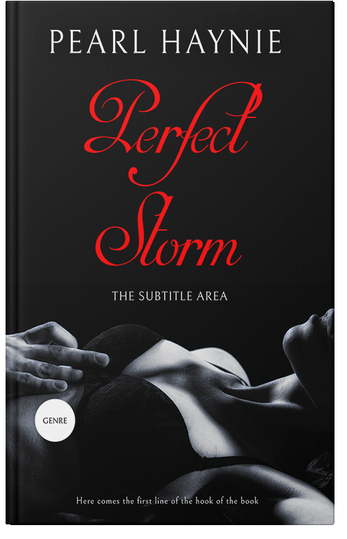 Front view of Premade Erotica Book Cover - Cod Gray