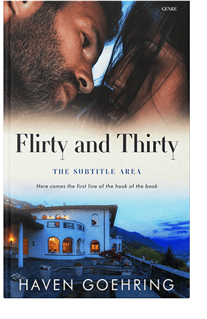 Pre Made Book Cover Pearl Bush