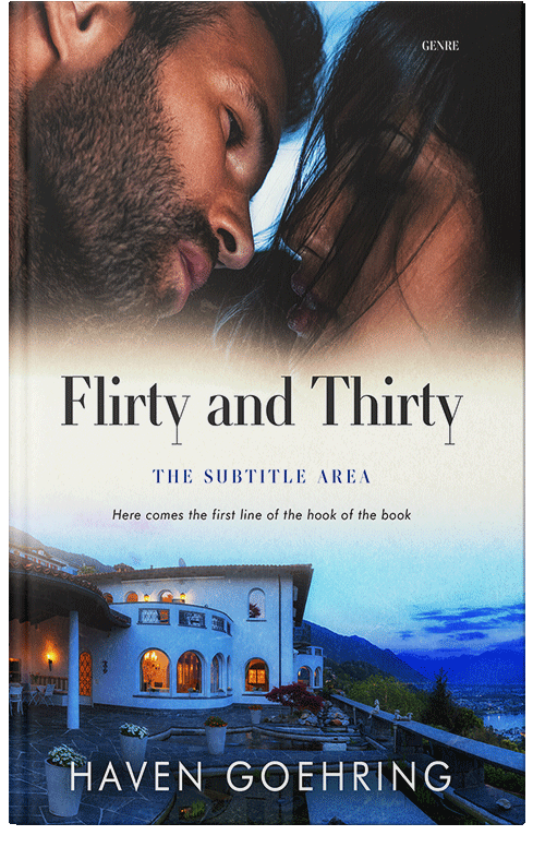 Front view of Premade Erotica Book Cover - Pearl Bush