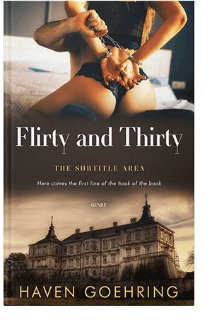 Pre Made Book Cover Brandy