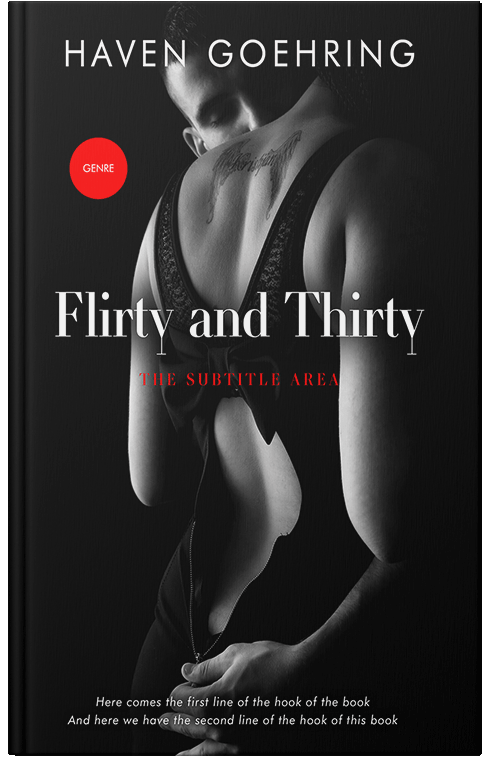 Front view of Premade Erotica Book Cover - Cod Gray