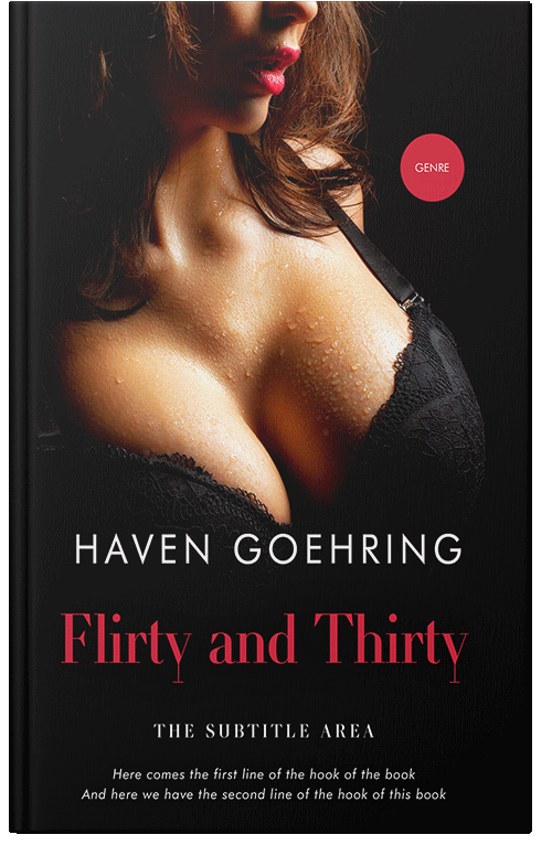 Front view of Premade Erotica Book Cover - Asphalt