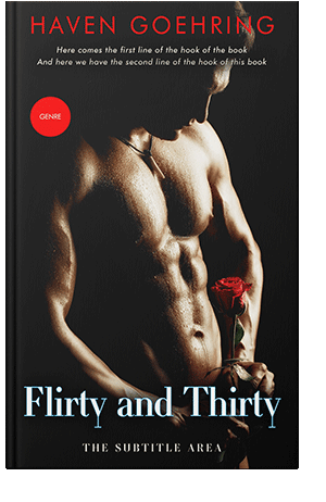 Pre Made Book Cover Tan