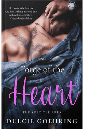 Pre Made Book Cover Viola