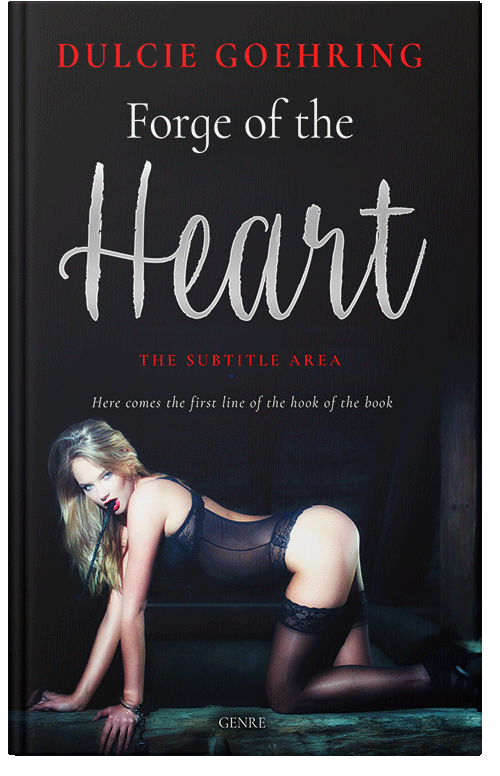 Front view of Premade Erotica Book Cover - Cinder