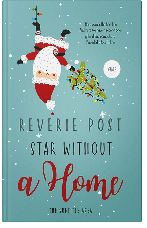 Front view of Premade Children's Book Cover - Neptune