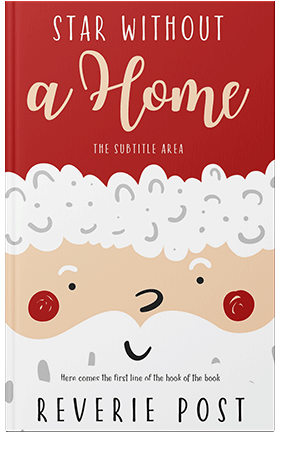 Pre Made Book Cover Milano Red