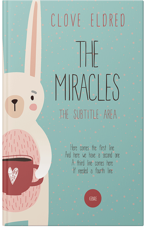 Front view of Premade Teen & Young Adult Book Cover - Shadow Green