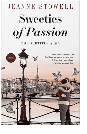 Pre Made Book Cover Cocoa Brown