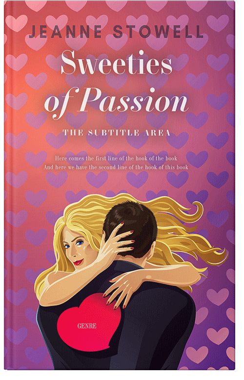 Front view of Premade Erotica Book Cover - Mulberry