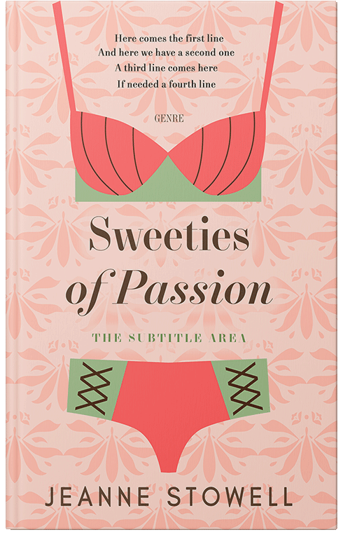 Front view of Premade Chick Lit Book Cover - Mandys Pink