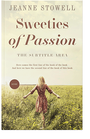 Pre Made Book Cover Coconut Cream