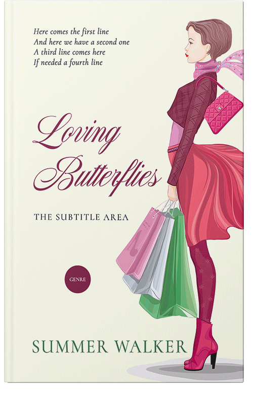 Front view of Premade Teen & Young Adult Book Cover - Merino