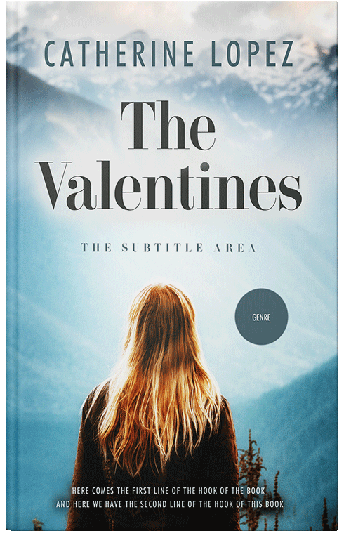 Front view of Premade Romance Book Cover - Limed Spruce