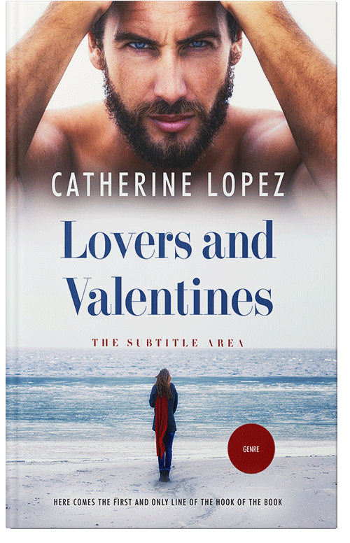 Front view of Premade Erotica Book Cover - Bon Jour