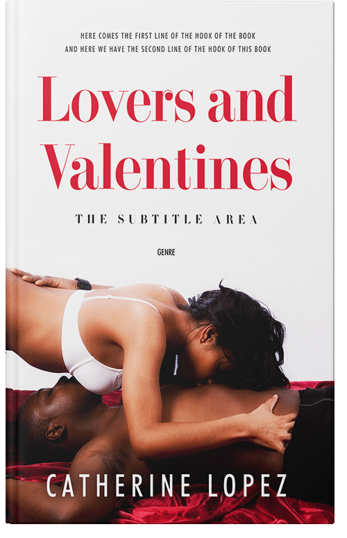 Front view of Premade Erotica Book Cover - Dawn Pink