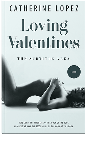 Pre Made Book Cover Catskill White