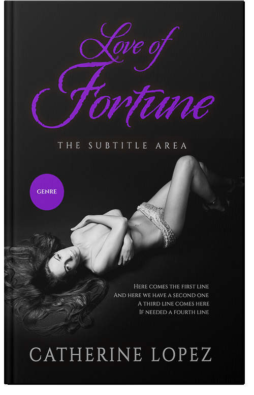 Front view of Premade Erotica Book Cover - East Side