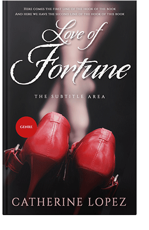 Pre Made Book Cover Cocoa Brown