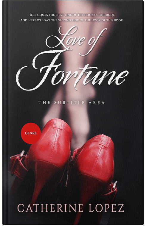 Front view of Premade Erotica Book Cover - Cocoa Brown