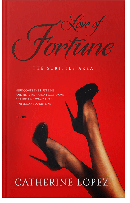 Front view of Premade Erotica Book Cover - Monza