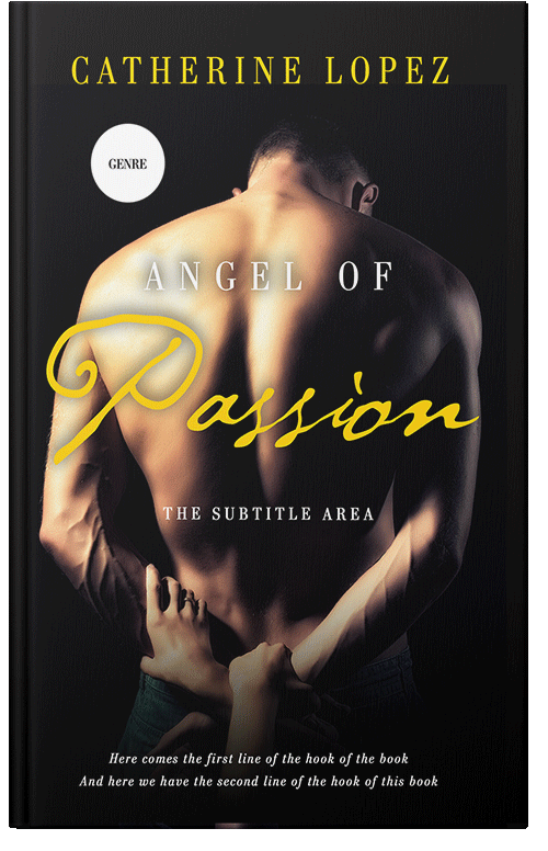 Front view of Premade Erotica Book Cover - Cod Gray