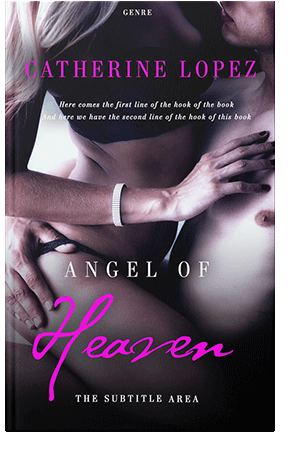 Pre Made Book Cover Lilac