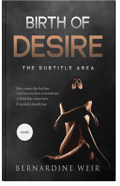Front view of Premade Erotica Book Cover - Cod Gray
