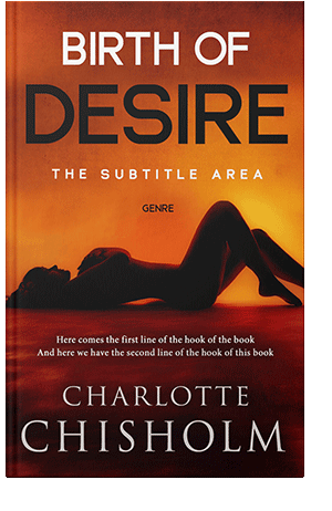 Pre Made Book Cover Rock Spray