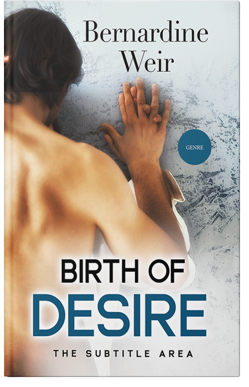 Front view of Premade Erotica Book Cover - Te Papa Green