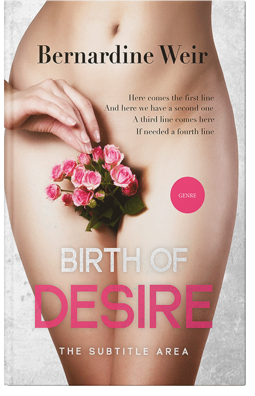 Front view of Premade Erotica Book Cover - Bone