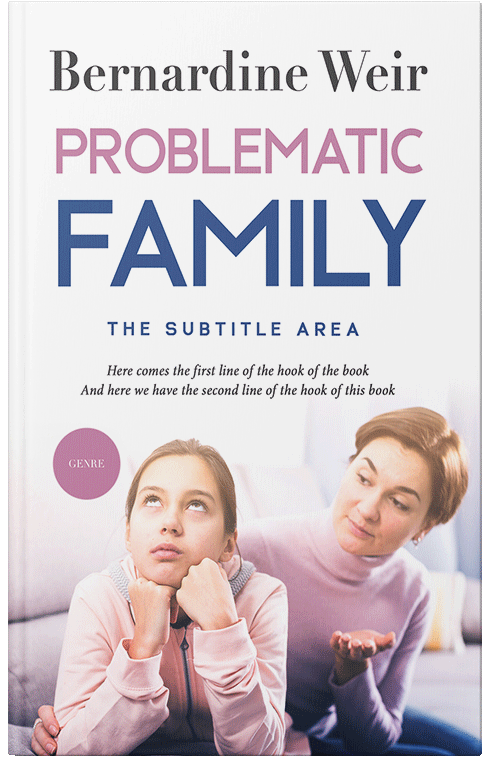 Front view of Bizarre #10259 - Premade Teen & Young Adult Book Cover